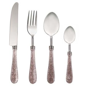 Set 4 posate Blanc Mariclò