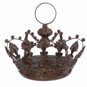 Decoro Corona in l30xp30xh28 Blanc Mariclò