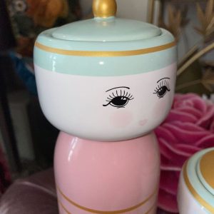 Barattolo in ceramica Miss Etoile