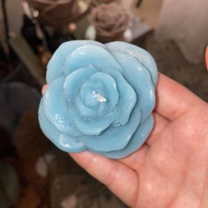 Candela bugia a forma di rosa CERERIA DI PARMA