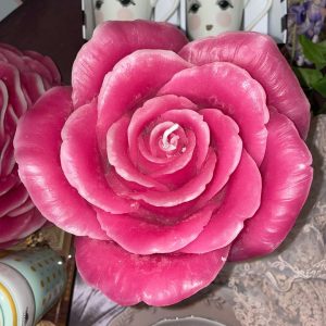 Candela a forma di rosa CERERIA DI PARMA
