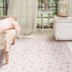 Tappeto Shabby Flowers Blanc Mariclò