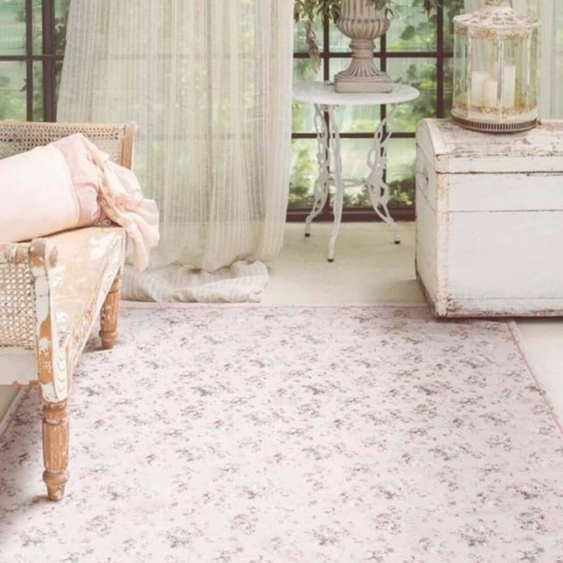 Blanc Mariclò tappeto Collezione Shabby Flowers