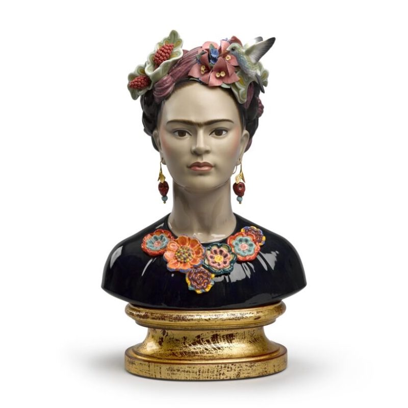 Scultura FRIDA KHALO serie limitata by Lladrò
