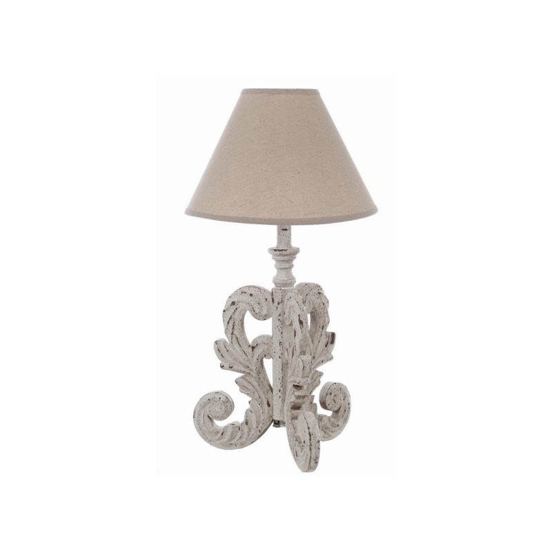 Base con paralume Blanc Mariclò