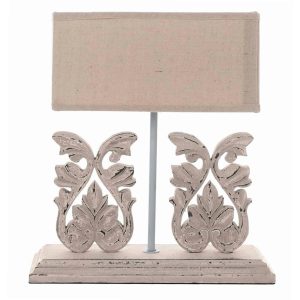 Lampada da comodino "Euridice" Blanc Mariclò