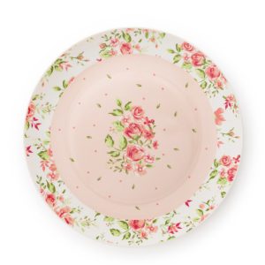 Piatto in porcellana diametro 20 cm Nuvole di Stoffa 2 varianti