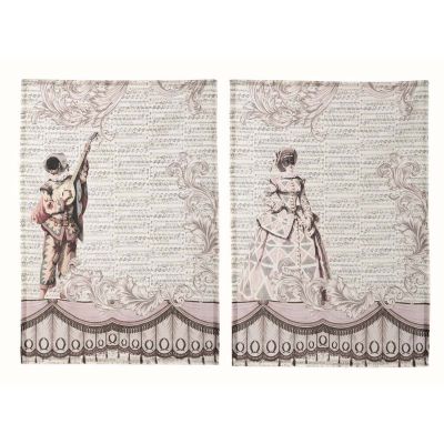 Coppia canovacci serie Il Cavaliere della Rosa Blanc Mariclò