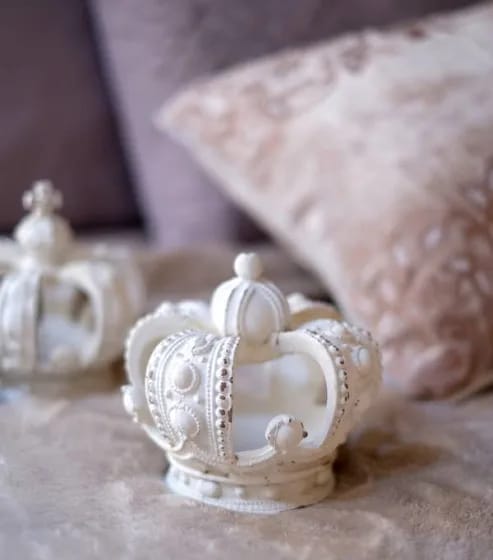 Corona decorativa grande serie Il Cavaliere della Rosa