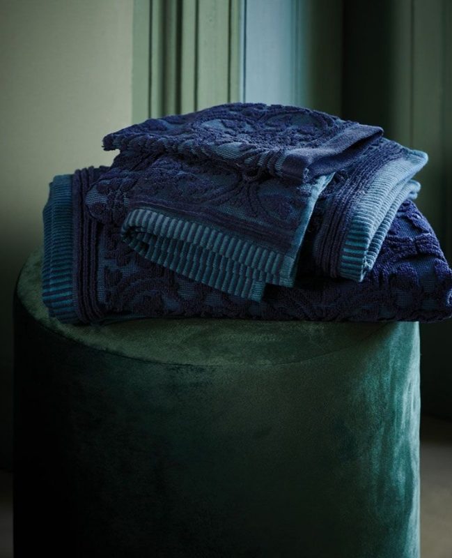 Asciugamano Ospite 30x50 Tile de Pip Dark Blue Pip Studio