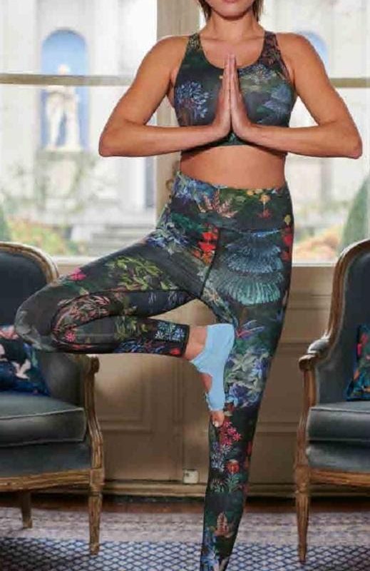 Pantalone Pigiama Bella Sport Garden Big Blue taglia L e XL