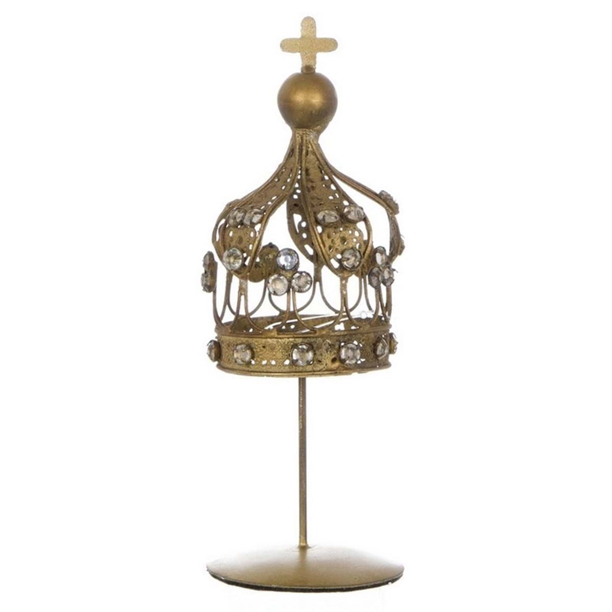 Decoro Corona diametro 6,5x H17 Blanc Mariclò