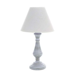 Lampada da tavolo collezione "Augusta" di Blanc Mariclò 23x23x41
