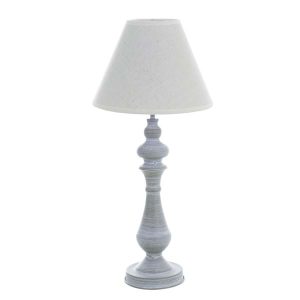 Lampada da tavolo collezione "Augusta" di Blanc Mariclò 23x23x50 cm