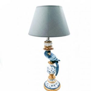 Lampada Ricaricabile USB con Base Pappagallo e Paralume di Royal Family L20 L20 H58
