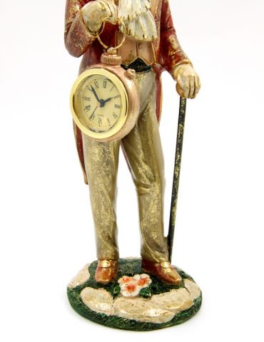 Coniglio con orologio e bastone Royal Family - immagine 2