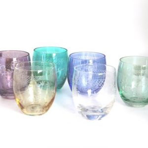 Bicchiere Degustazione 6 colori 11 cm Royal Family