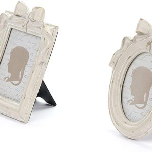 Cornice piccola in resina 2 varianti donda o rettangolare 11,3x9,8 cm Nuvole di Stoffa