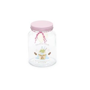 Barattolo in vetro da cucina collezione cupcake 900ml Nuvole di Stoffa