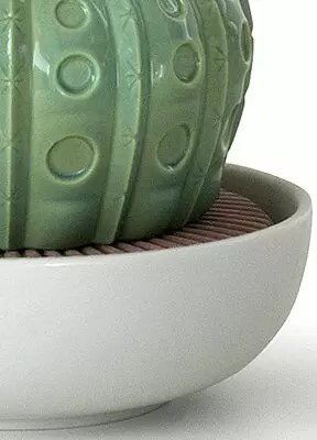 Diffusore profumo Lladrò Astrophytum Cactus. Profumo Gardens of Valencia - immagine 4