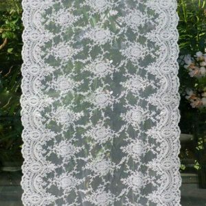 Coppia di Tendine da finestra pizzo Corinzio Chez Moi