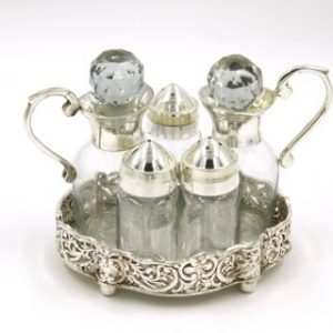 Oliera set con portaspezie Sheffield aRoyal Family