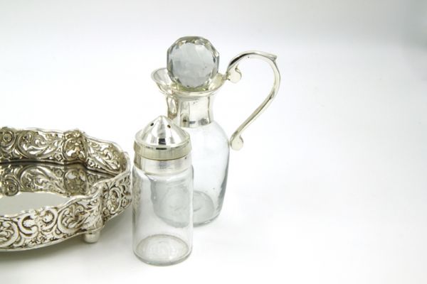 Oliera set con portaspezie Sheffield aRoyal Family - immagine 2