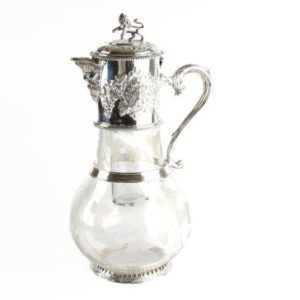 Caraffa Cristallo "Museo" con portaghiaccio Royal Family Sheffield