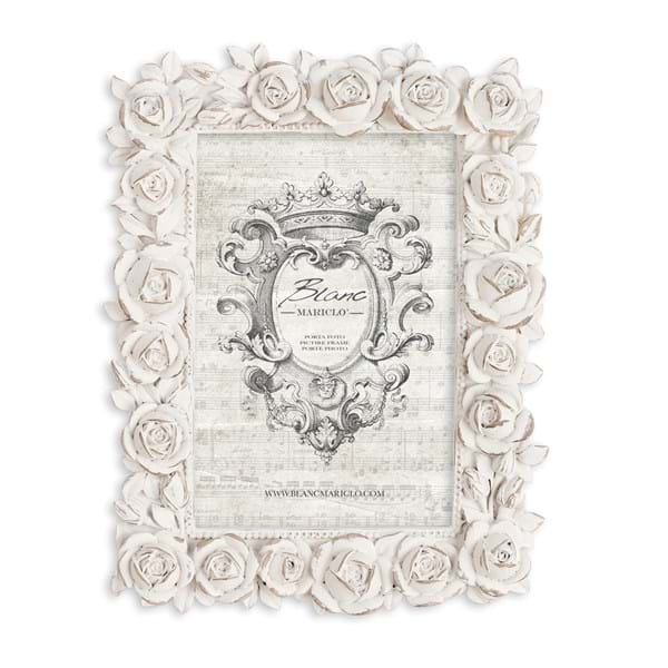 Porta foto collezione sentimento in resina Blanc Mariclò