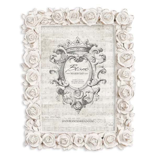 Porta Foto in resina Blanc Mariclò 18,2x3x23 cm