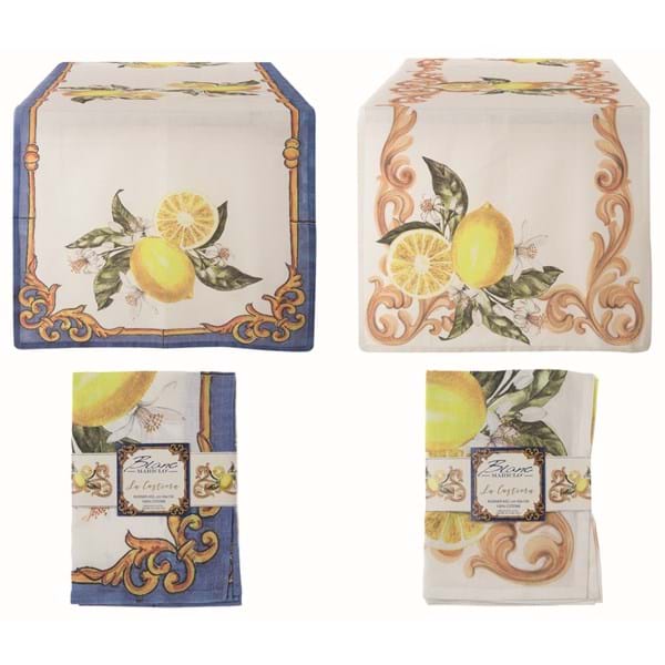 Runner collezione "Costiera" 2 varianti 50x150 cm di Blanc Mariclò