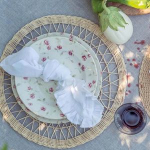 Sottopiatto in rattan Blanc MariClo