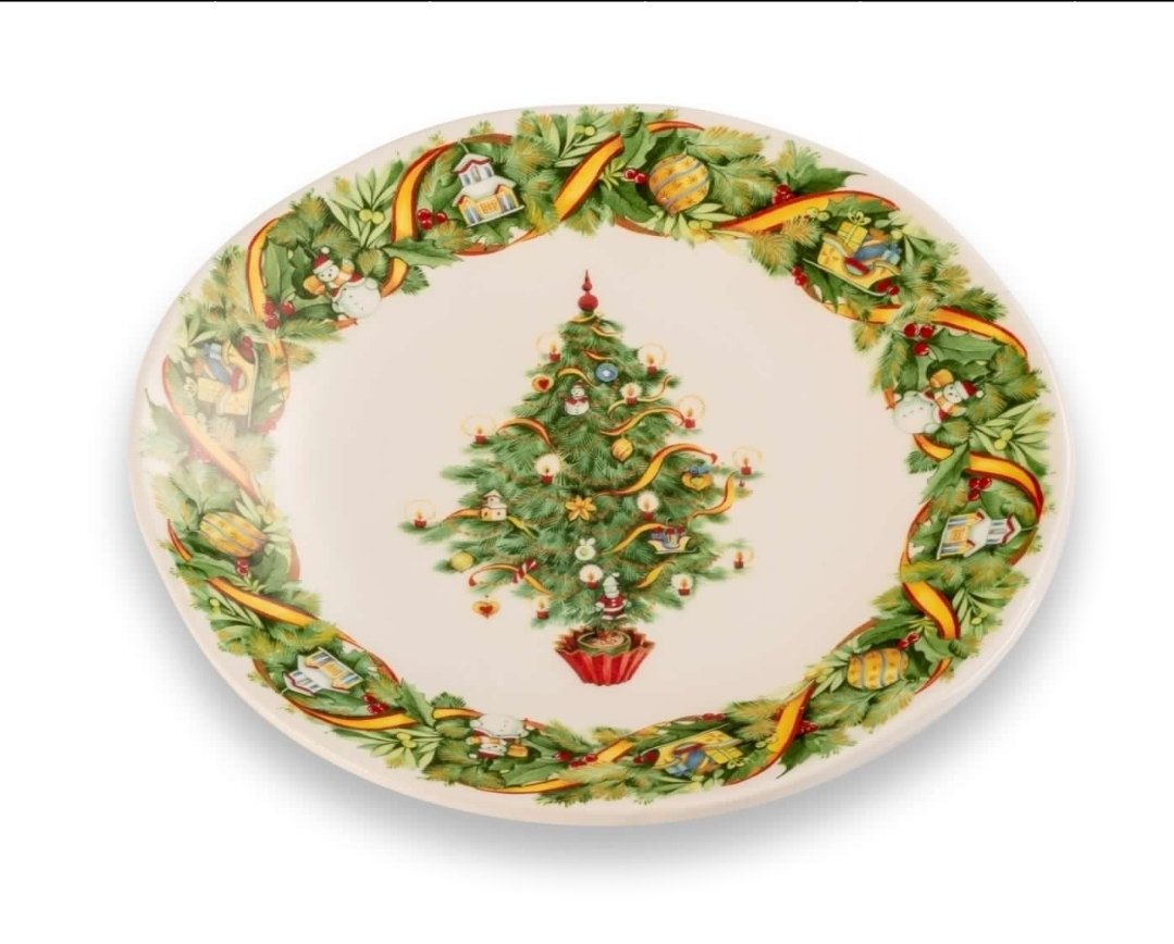 Piatto torta in porcellana 30 cm Lamart