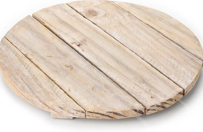 Sottopiatto tondo h 35x35x3 cm Nuvole di Stoffa