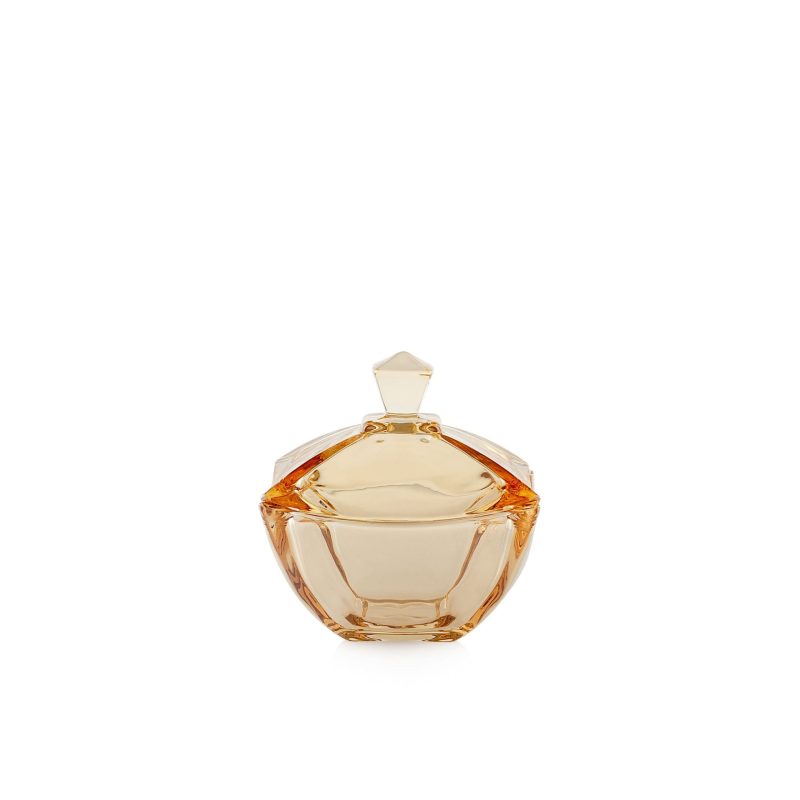 Porta Bon Bon Ambra grande 15x15x16 cm Emò