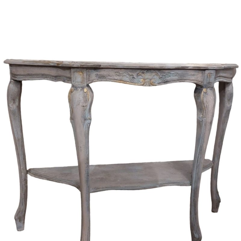 Consolle con patine antiche lunga 100 larga 35 alta 74 cm