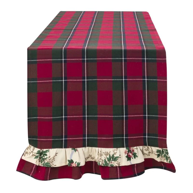 Runner natalizio "Christmas Poem" di Blanc Mariclò +10 cm