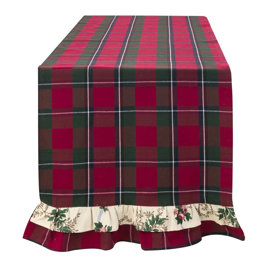 Runner natalizio "Christmas Poem" di Blanc Mariclò +10 cm