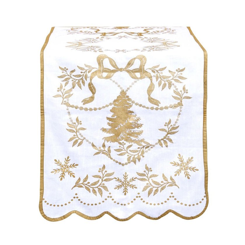Runner collezione Shiny Christmas 45x140 cm di Blanc Mariclò