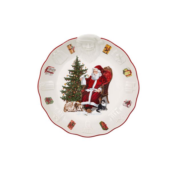 Ciotola rilievo Babbo Natale 24x25x4,6 cm Villeroy & Boch