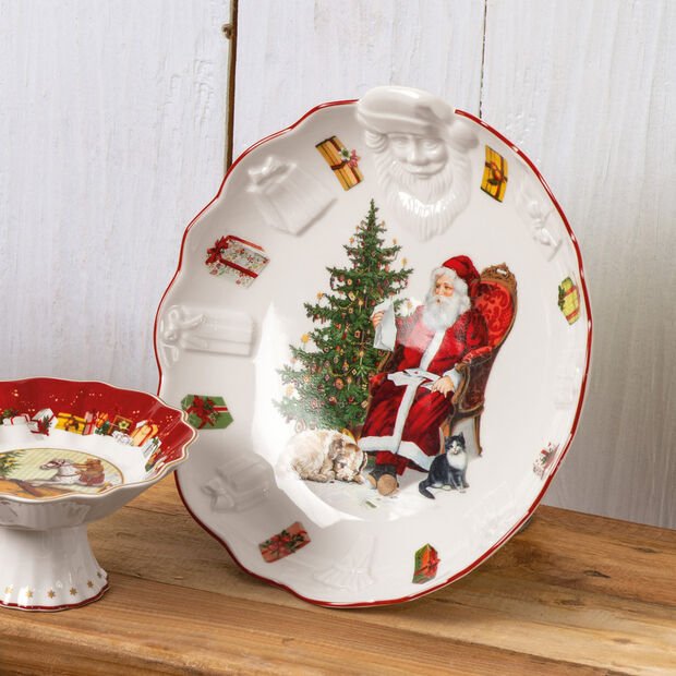 Ciotola rilievo Babbo Natale 24x25x4,6 cm Villeroy & Boch - immagine 3