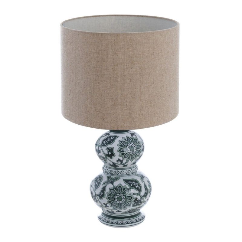 Base lume con paralume Blanc collezione Kreisleriana 38x62x38 cm