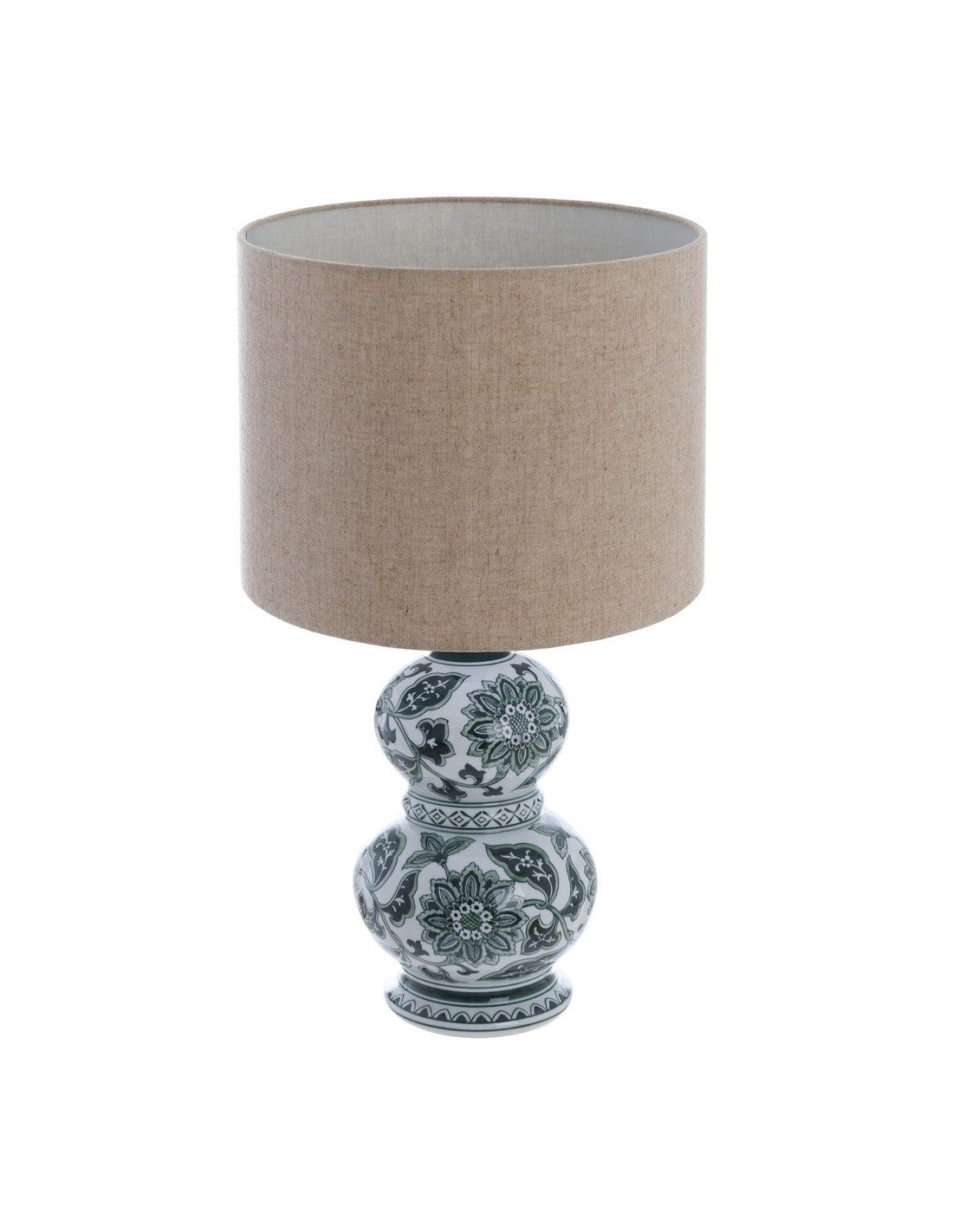 Base lume con paralume Blanc collezione Kreisleriana 38x62x38 cm