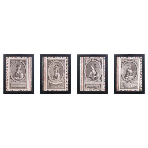 Quadro 4 varianti 35x2x45 cm Blanc Mariclò