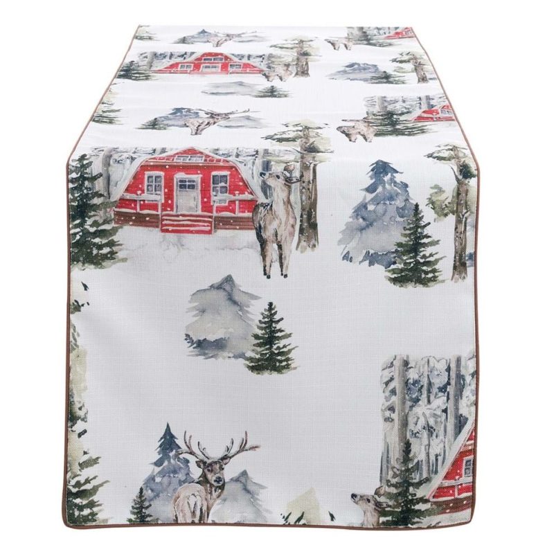 Runner collezione Baita Blanc Mariclò 45x150 cm