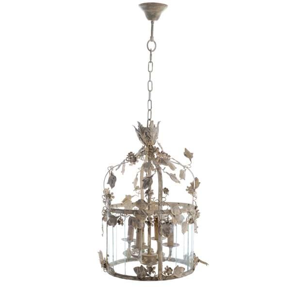 Lampadario 4 luci collezione Vissi d'arte di Blanc Mariclò