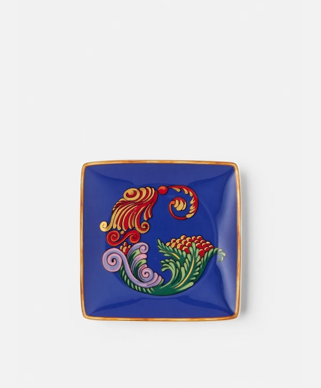 Coppetta quadrata Versace Holiday Alphabet G 12 cm