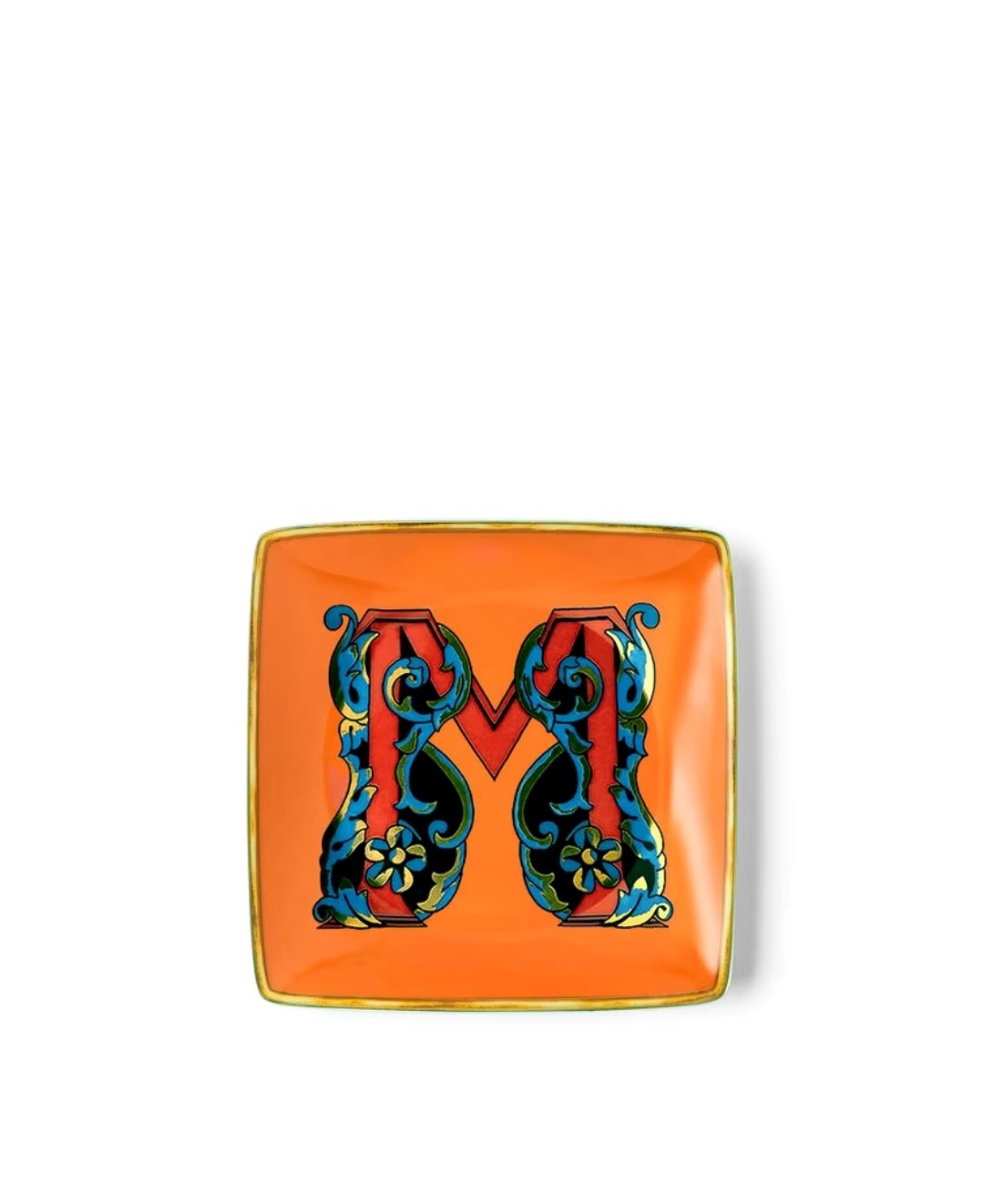 Coppetta quadrata Versace Holiday Alphabet M 12 cm