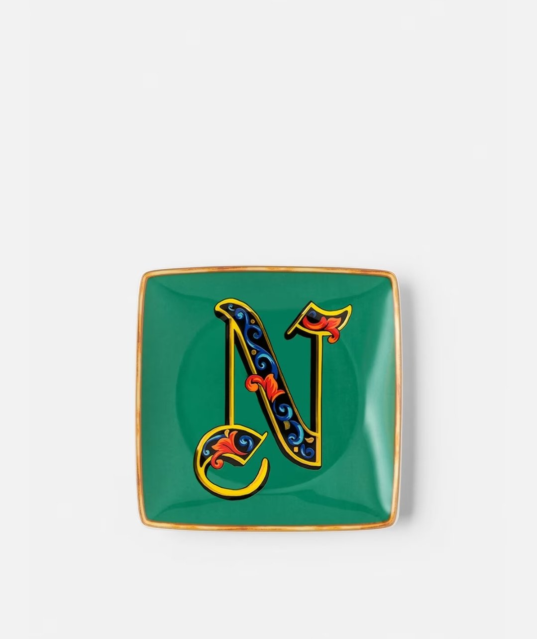 Coppetta quadrata Versace Holiday Alphabet N 12 cm