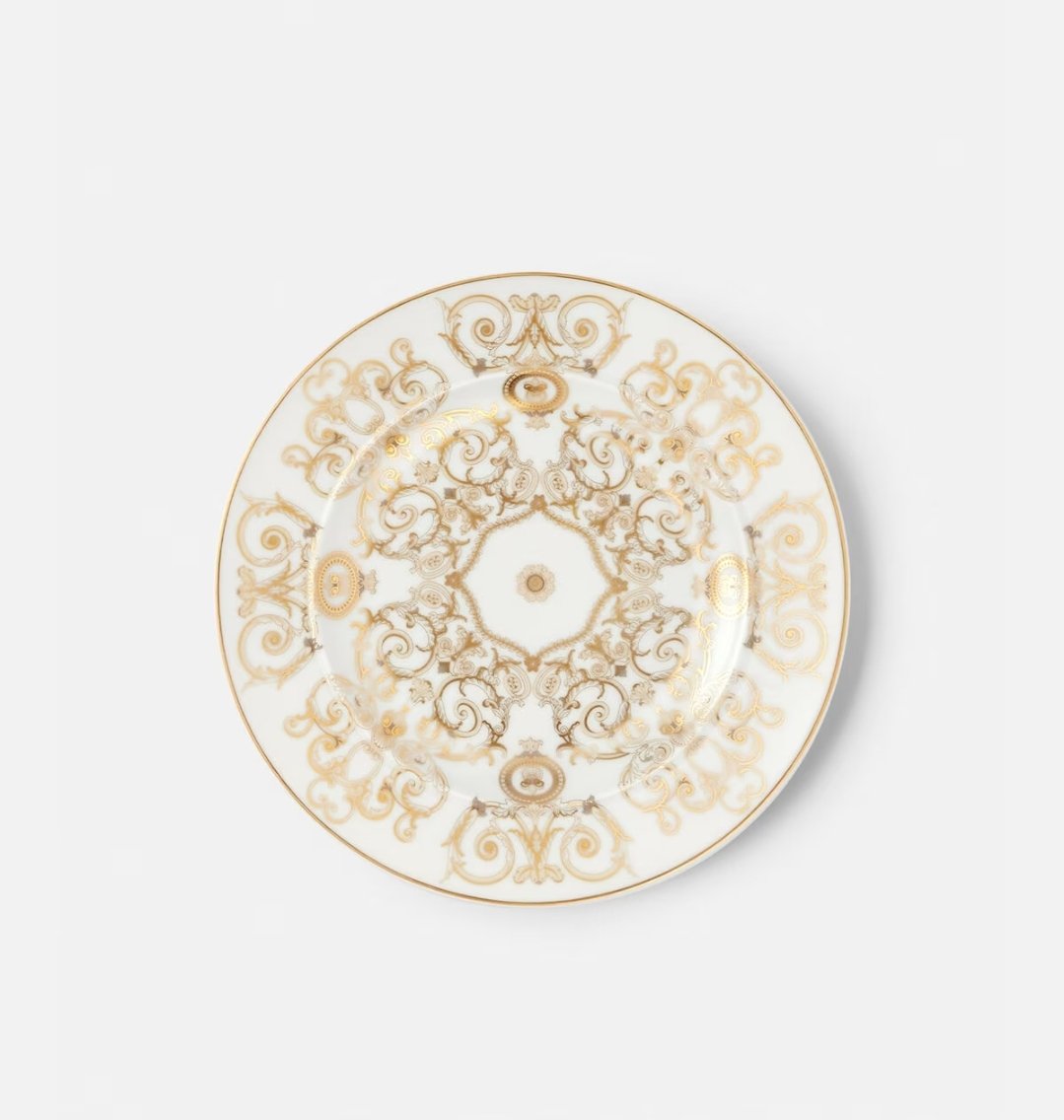 Piatto Porcellana piano Versace Medusa Gala 18 cm